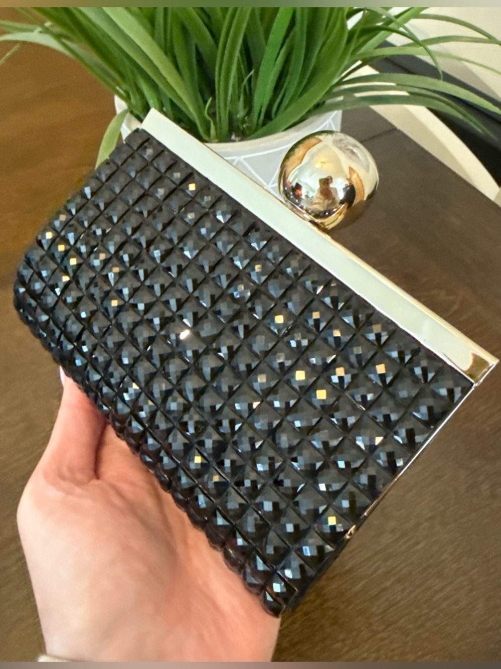 Kate Spade Crystal Minaudière - Picture 5 of 6